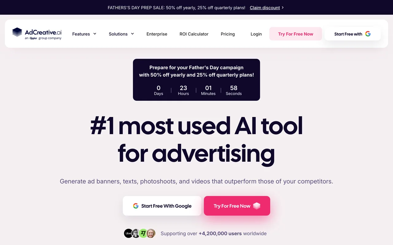 AdCreative.ai screenshot