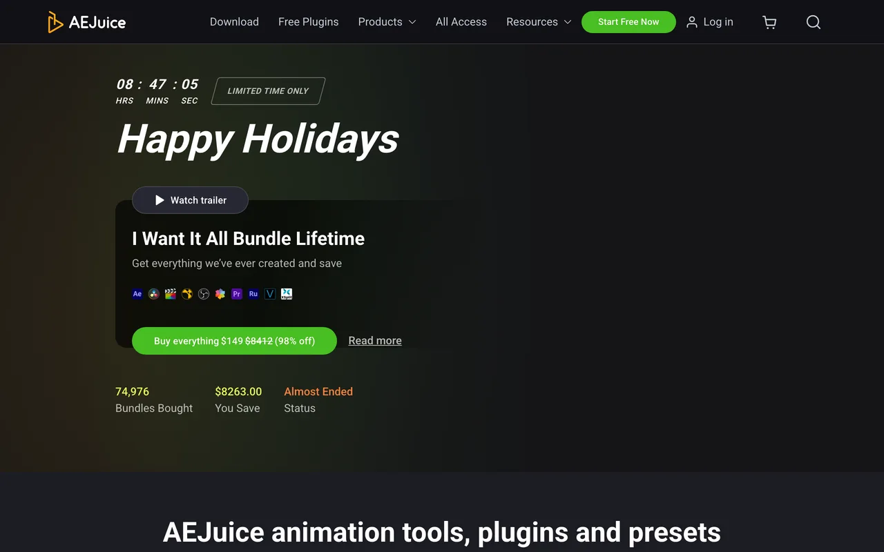 AEJuice screenshot