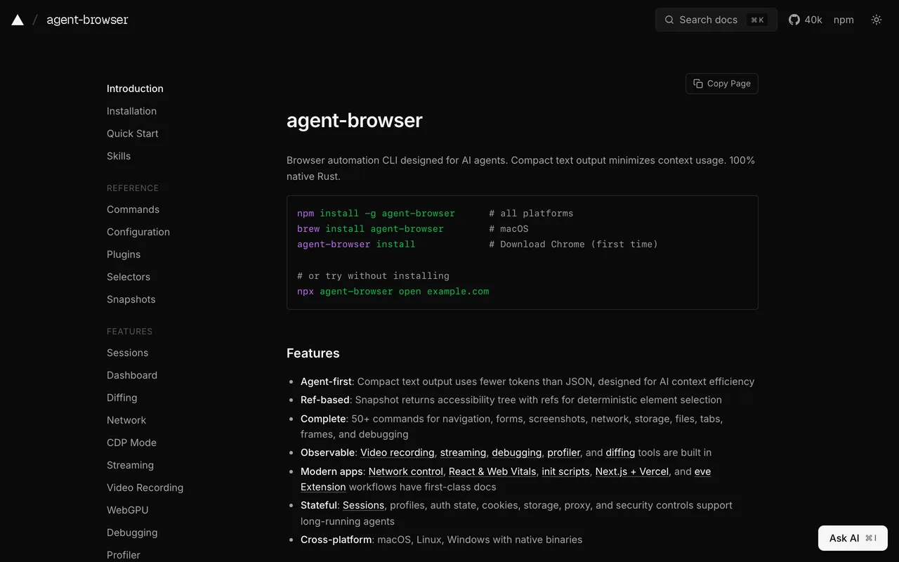 Agent Browser screenshot