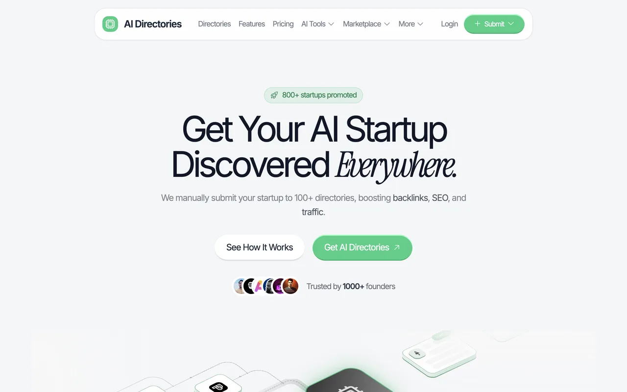 AI Directories screenshot