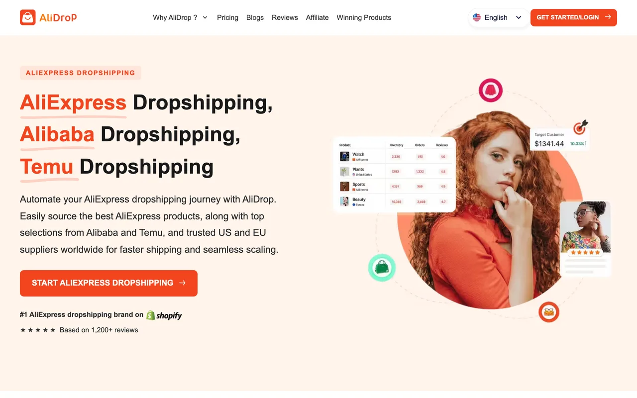 AliDrop screenshot