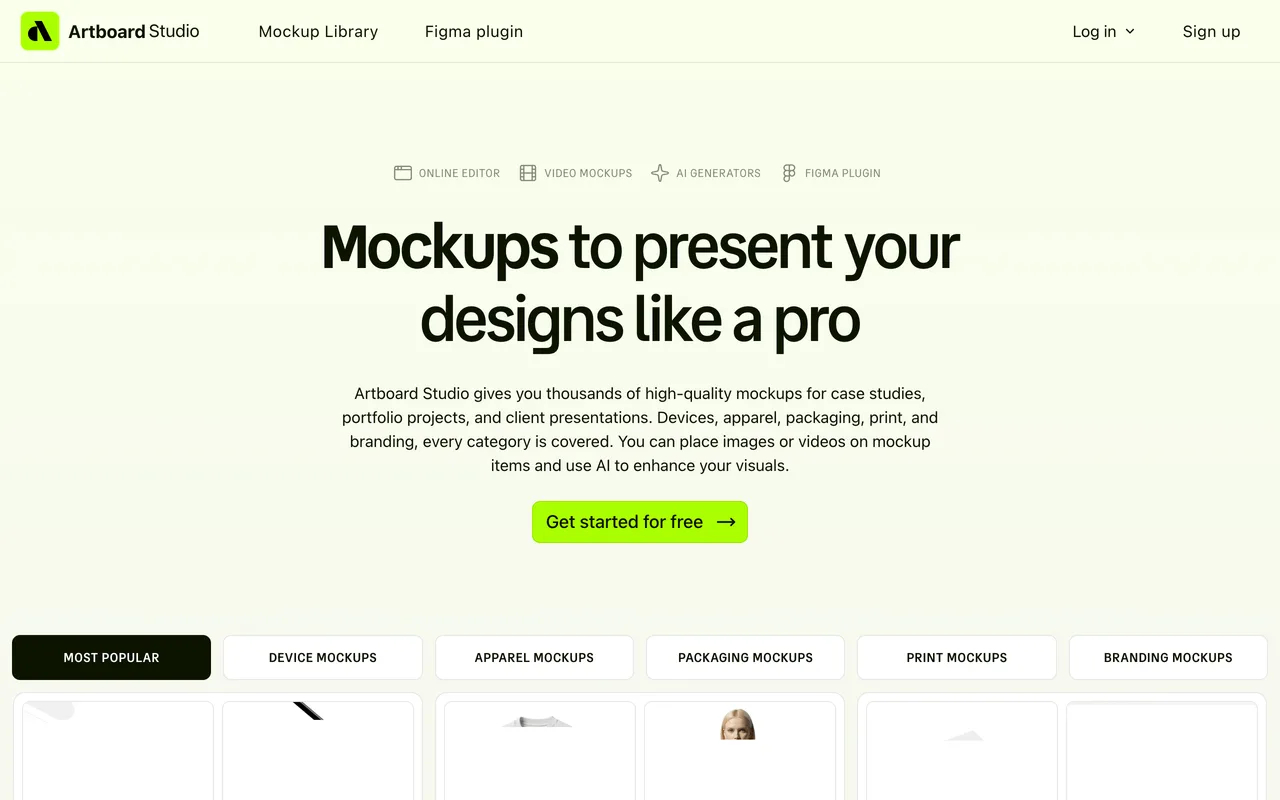 Artboard Studio screenshot