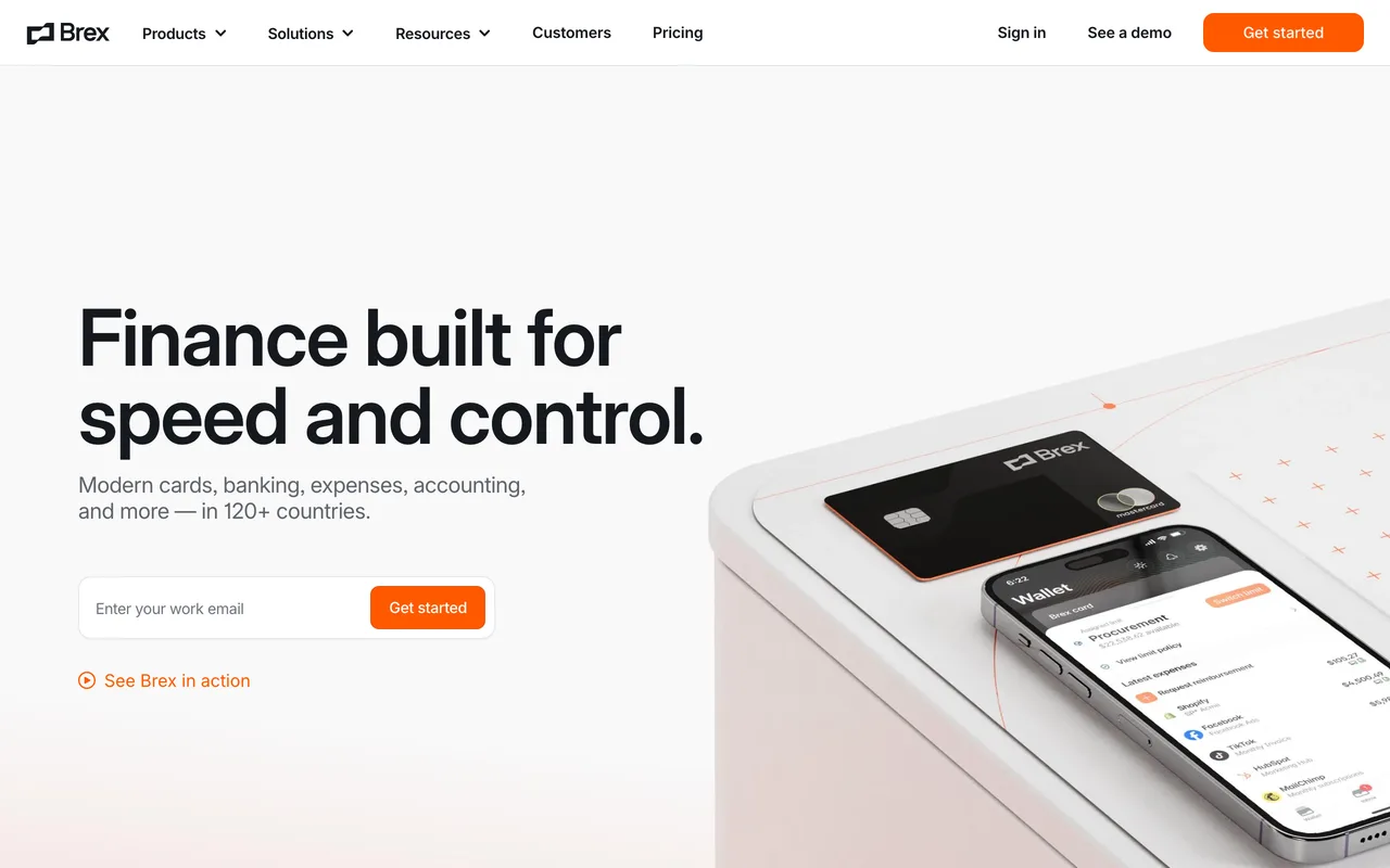 Brex screenshot
