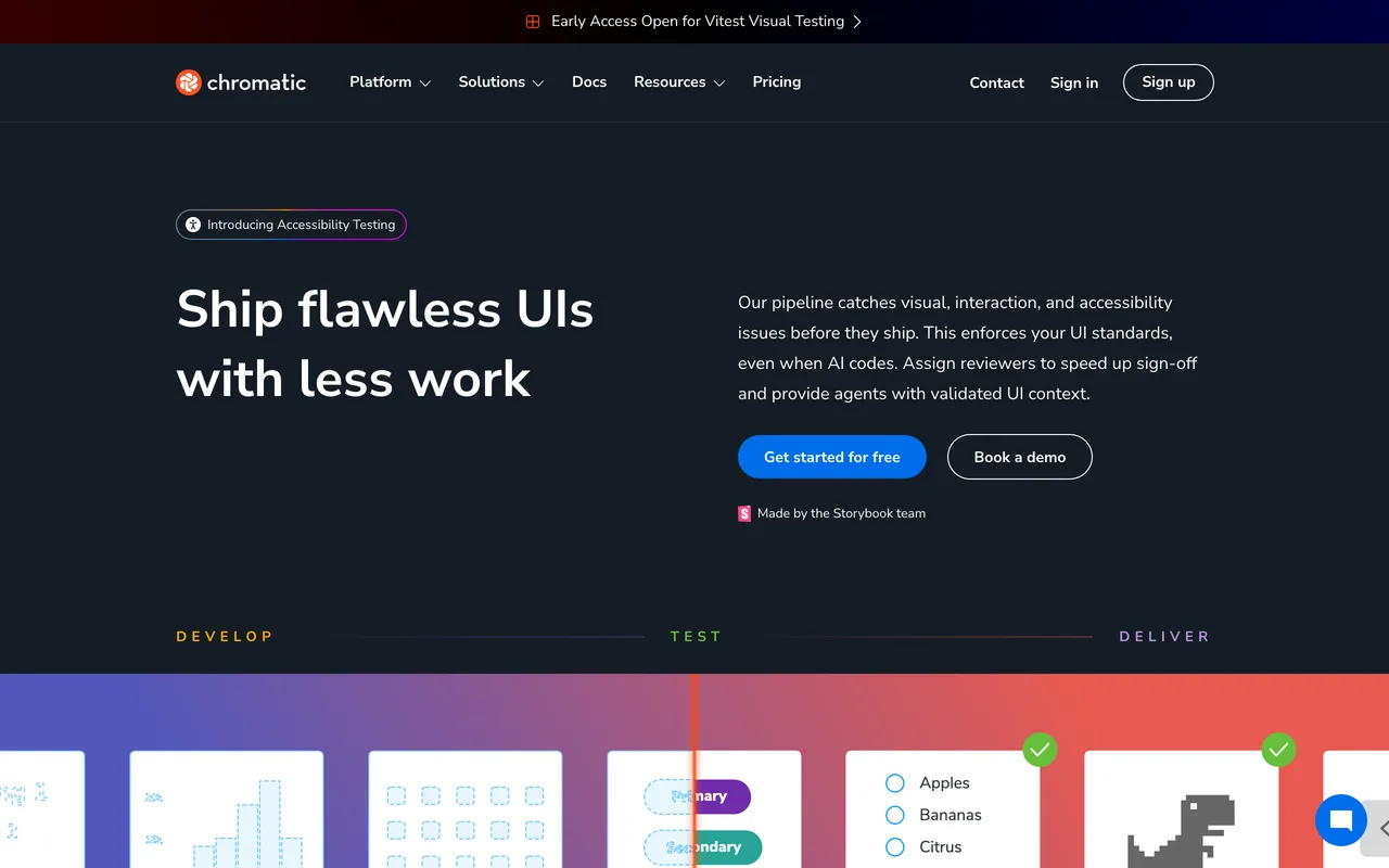 Chromatic screenshot