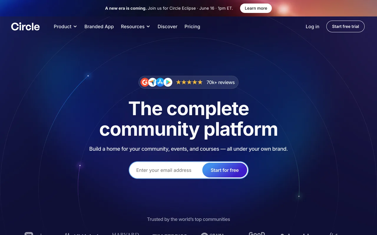 Circle screenshot