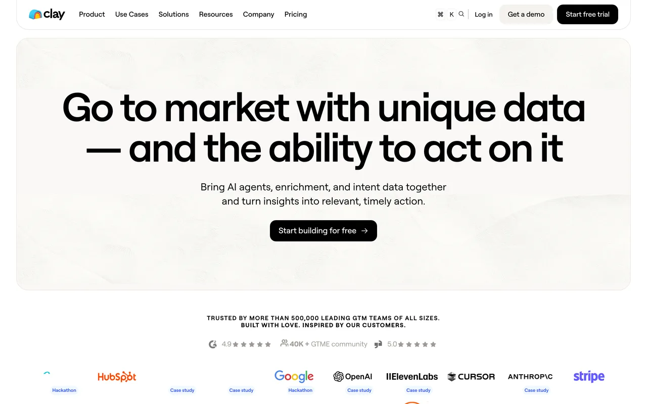 Clay screenshot