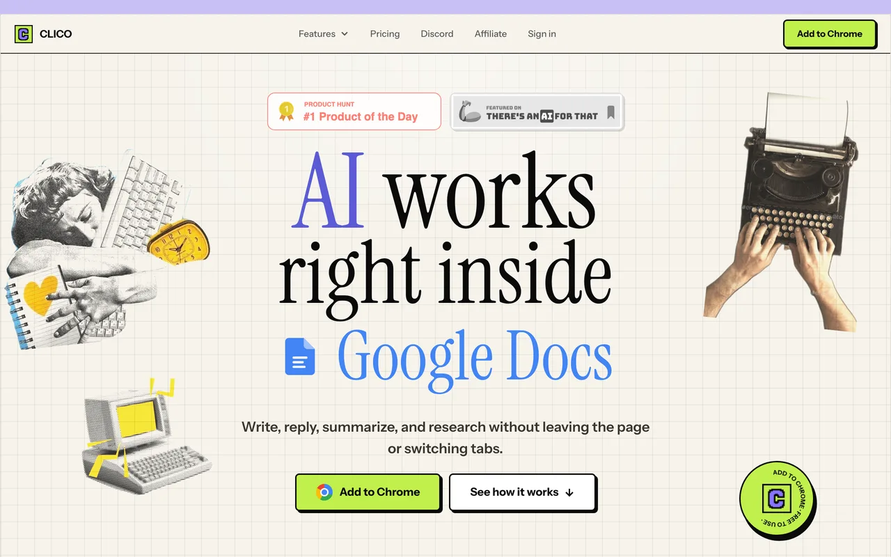 Clico screenshot