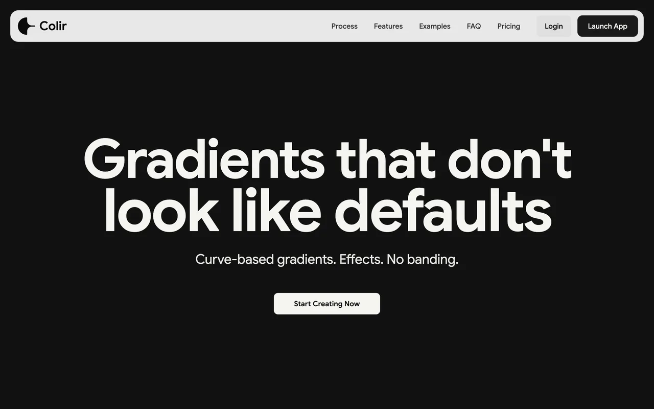 Colir screenshot