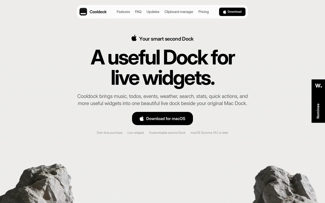 Cooldock screenshot