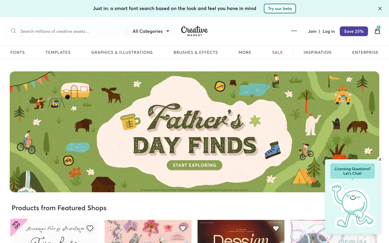 Creative Market screenshot
