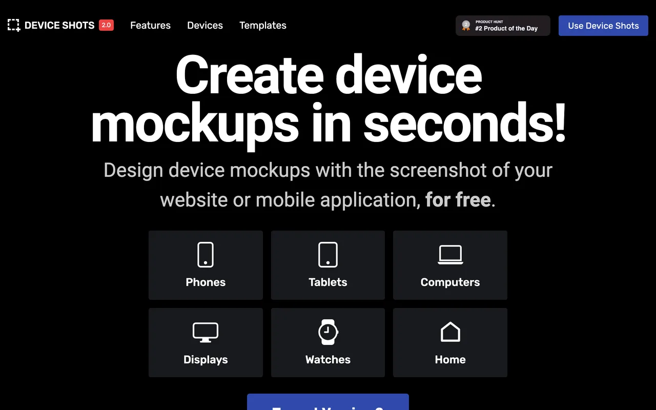 Device Shots screenshot