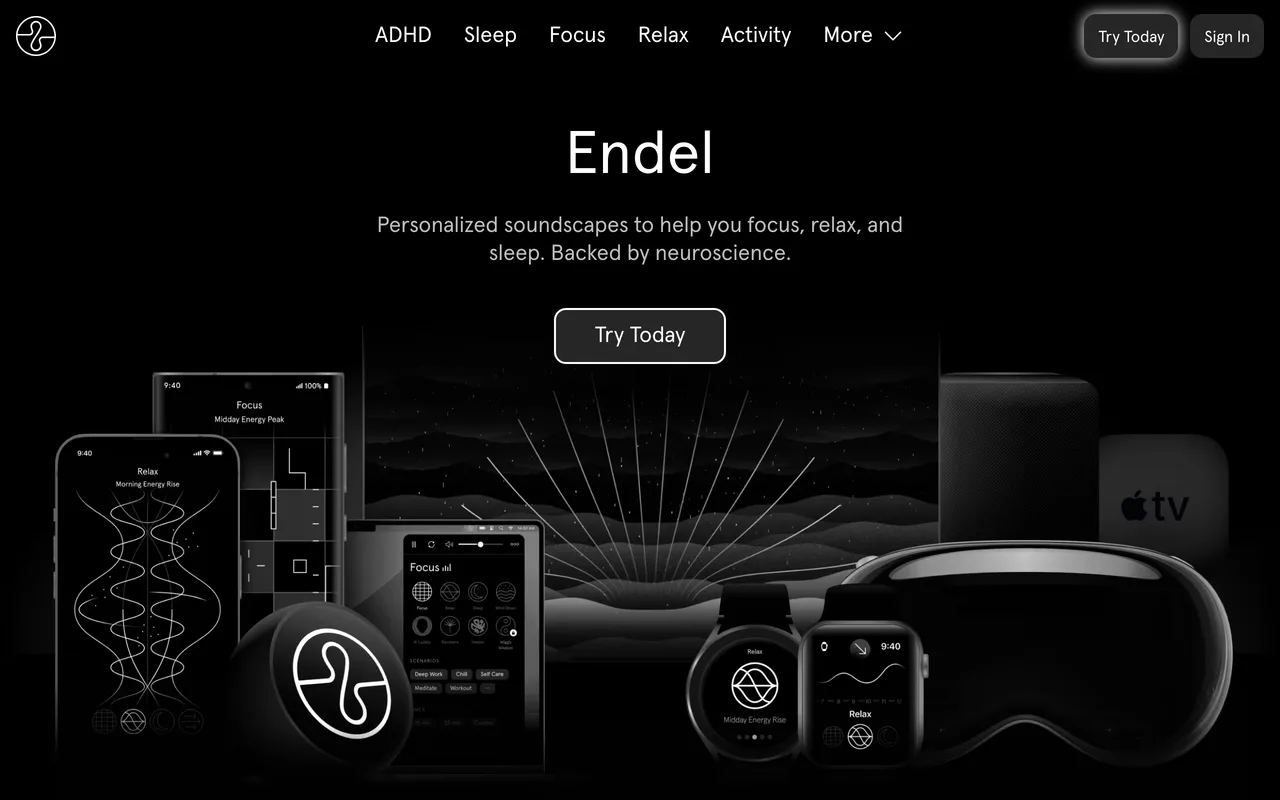 Endel screenshot