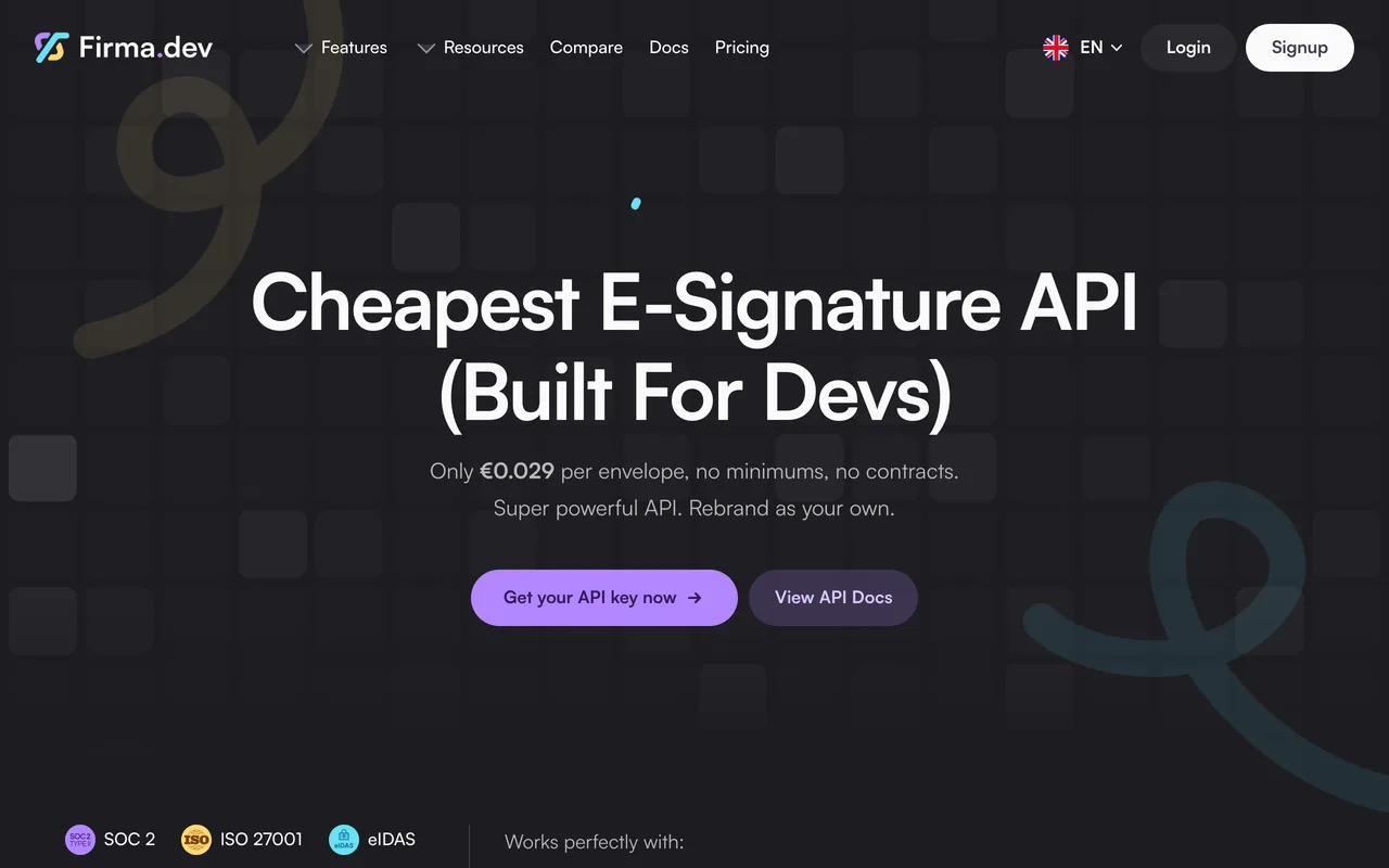 Firma.dev screenshot