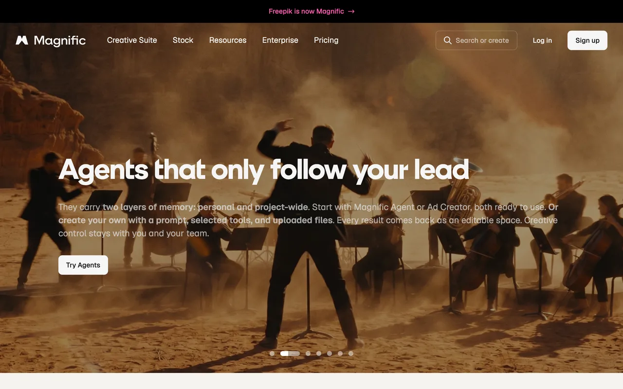 Freepik AI screenshot