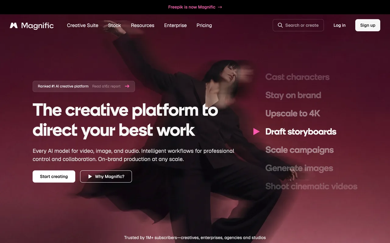 Freepik screenshot
