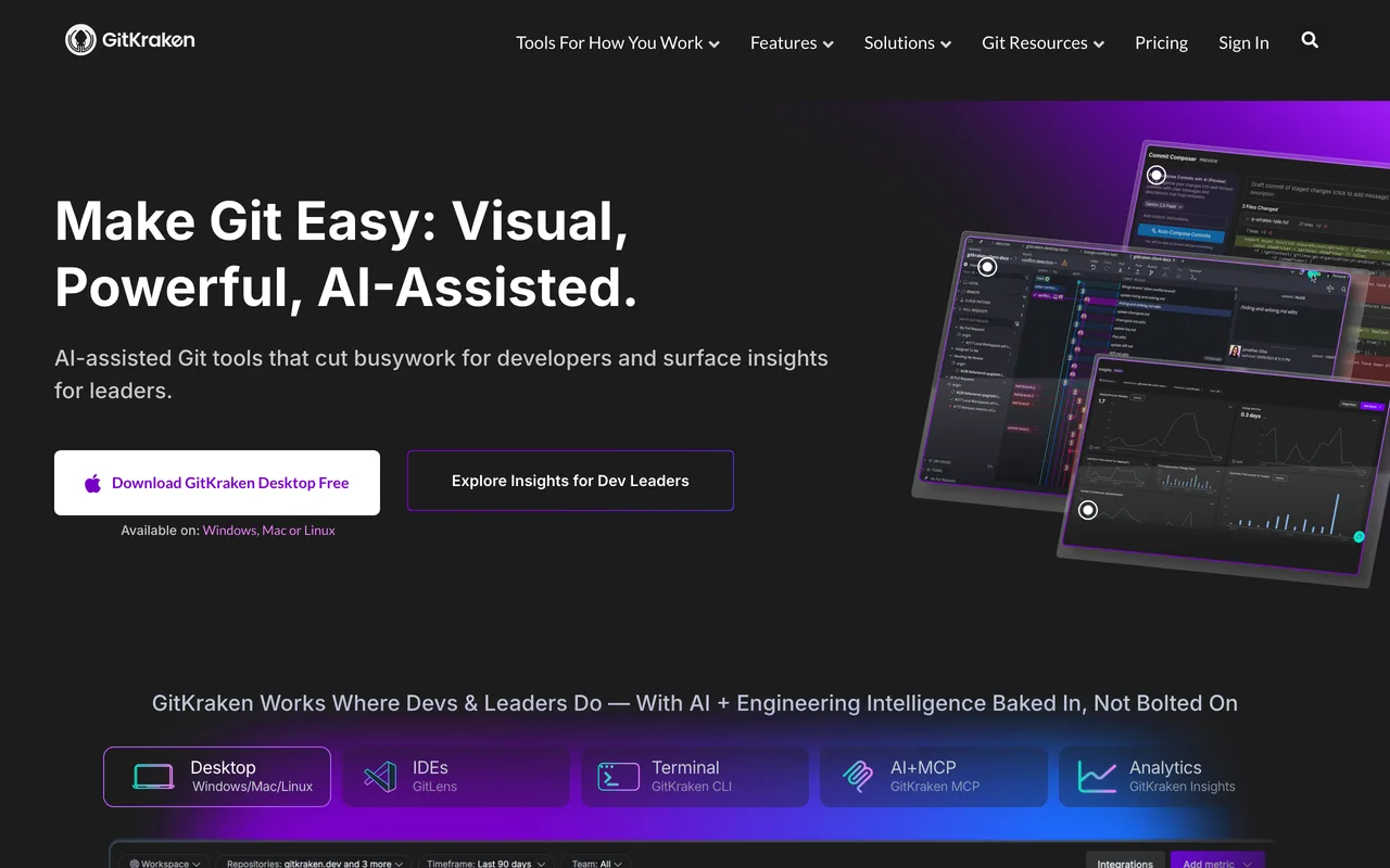 GitKraken screenshot