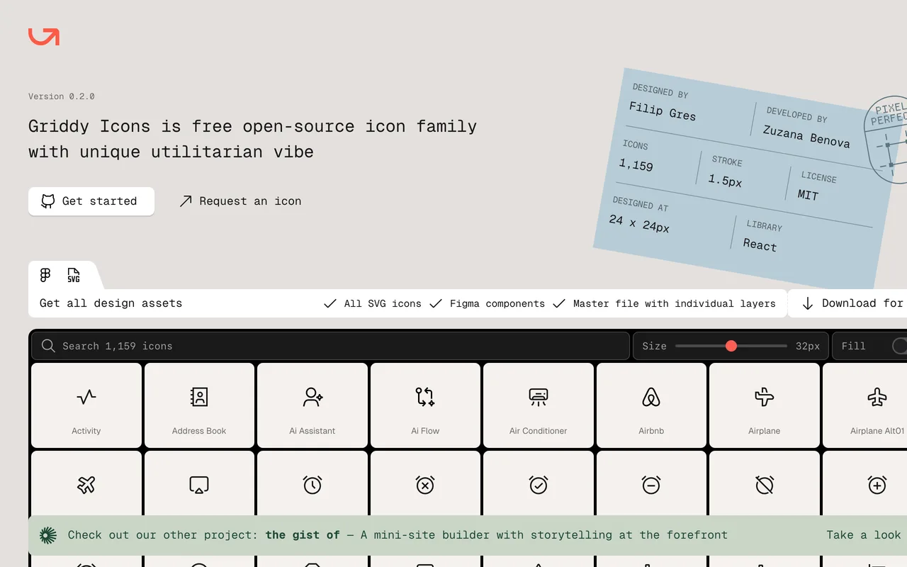 Griddy Icons screenshot