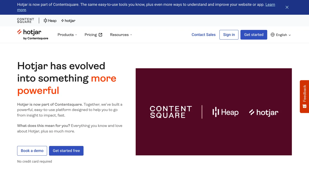 Hotjar screenshot