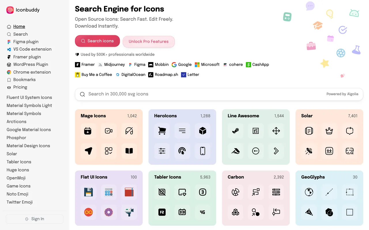Iconbuddy screenshot