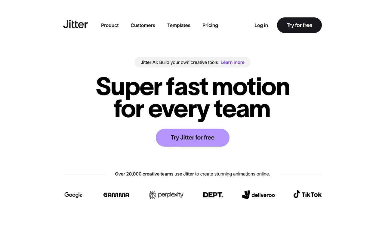 Jitter screenshot