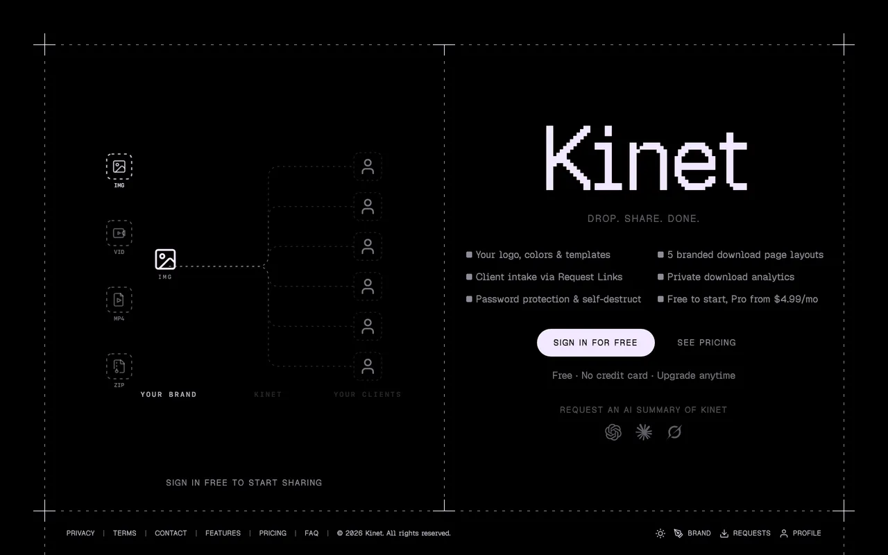 Kinet screenshot
