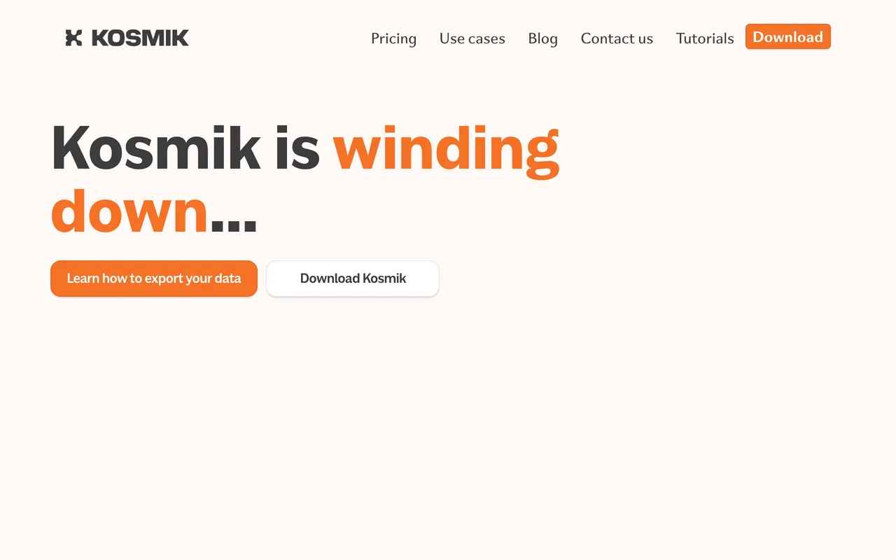 Kosmik 3 screenshot