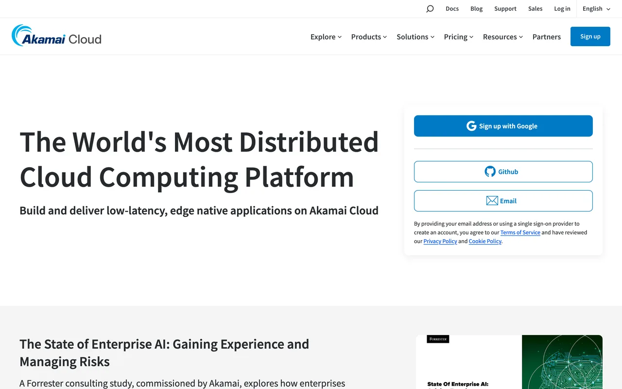 Linode screenshot
