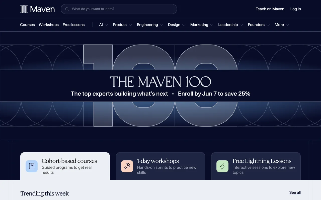 Maven screenshot