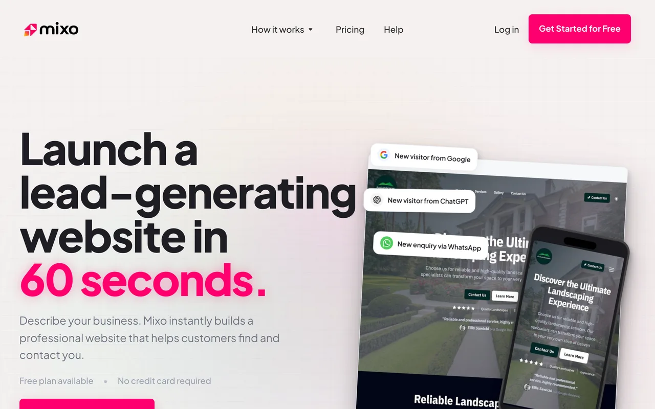 Mixo screenshot