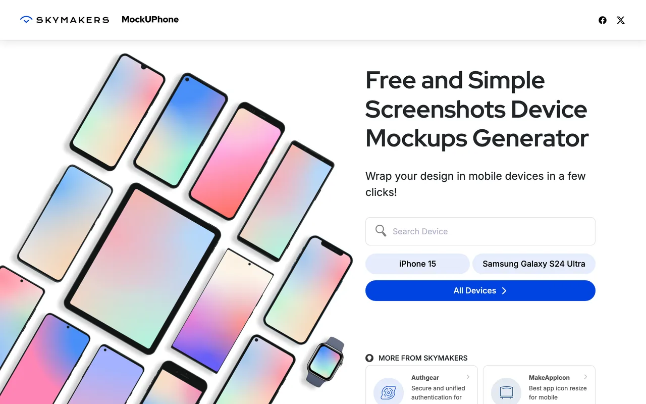 MockuPhone screenshot