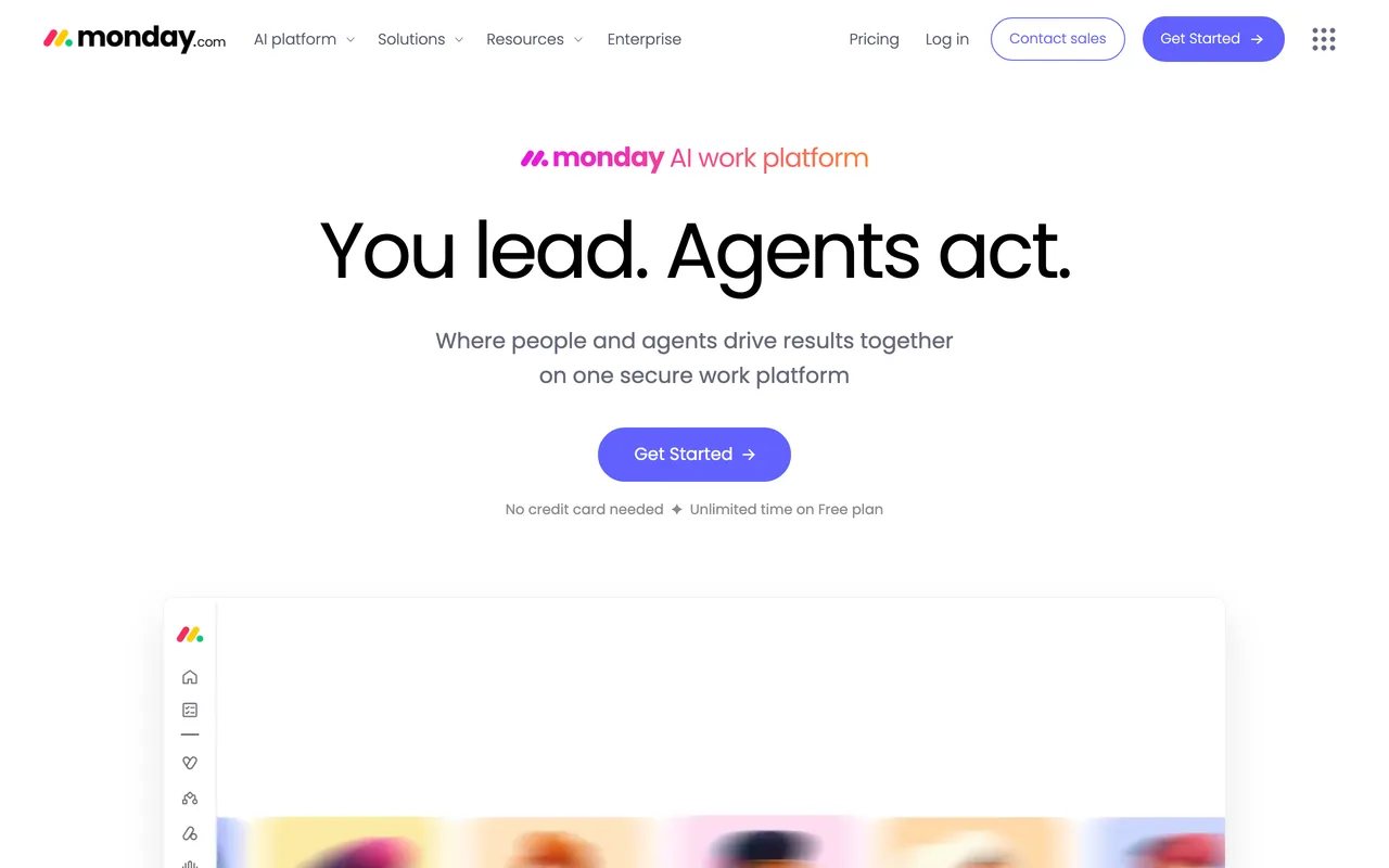 Monday.com screenshot