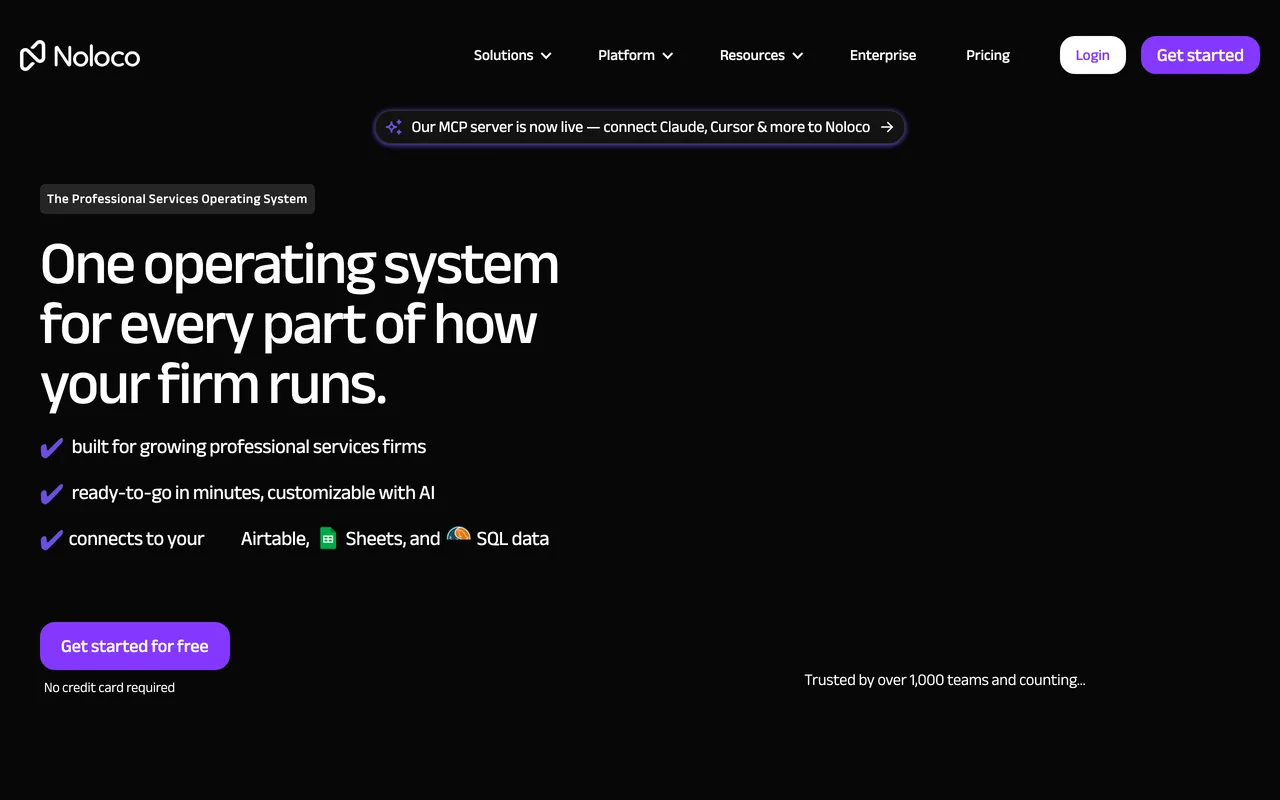 Noloco screenshot