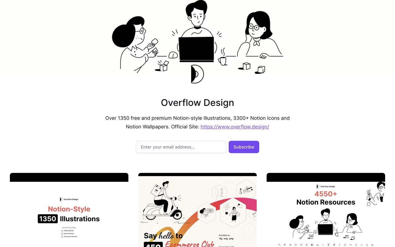 Overflow Design screenshot