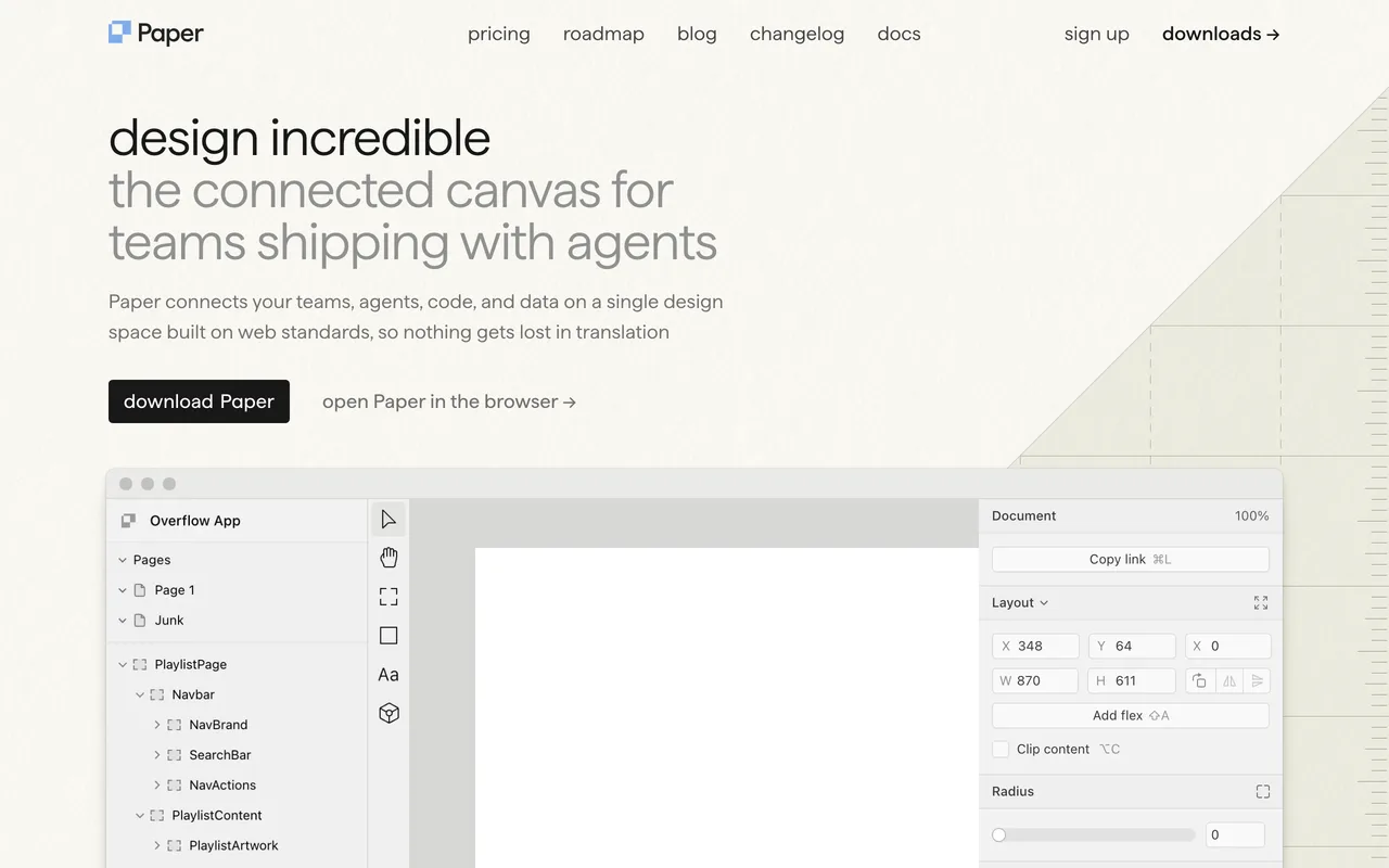 Paper screenshot