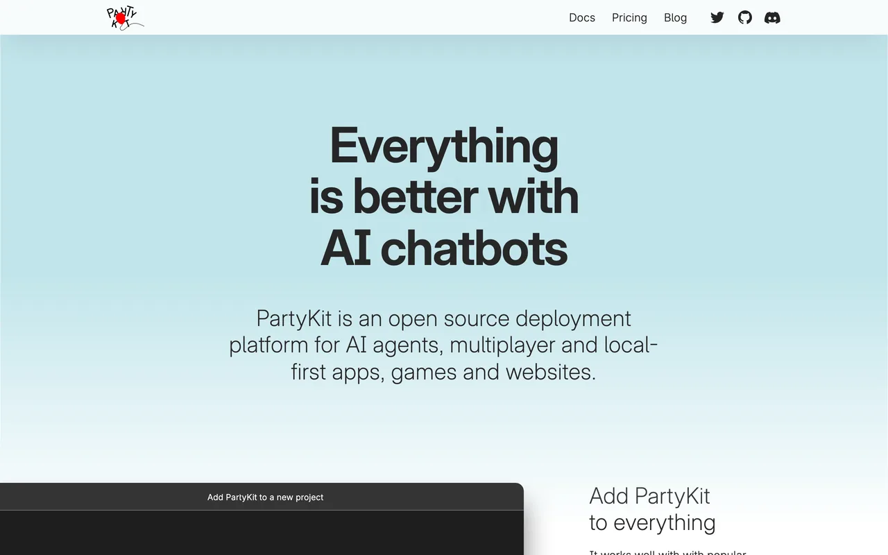 PartyKit screenshot