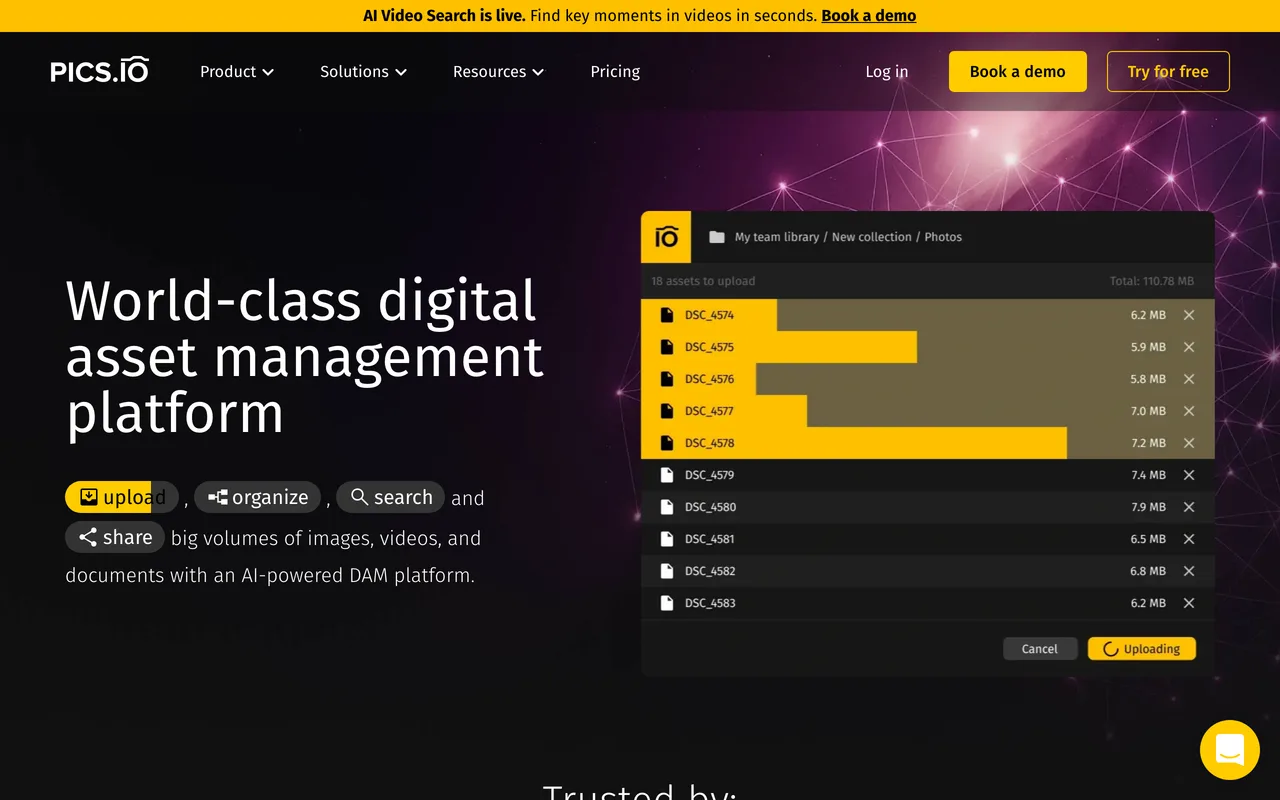 Pics.io screenshot
