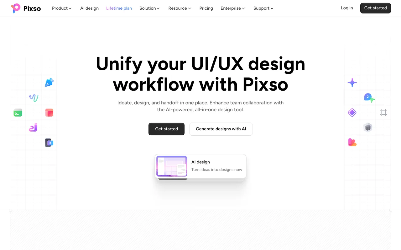 Pixso screenshot