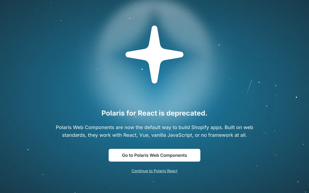 Polaris screenshot
