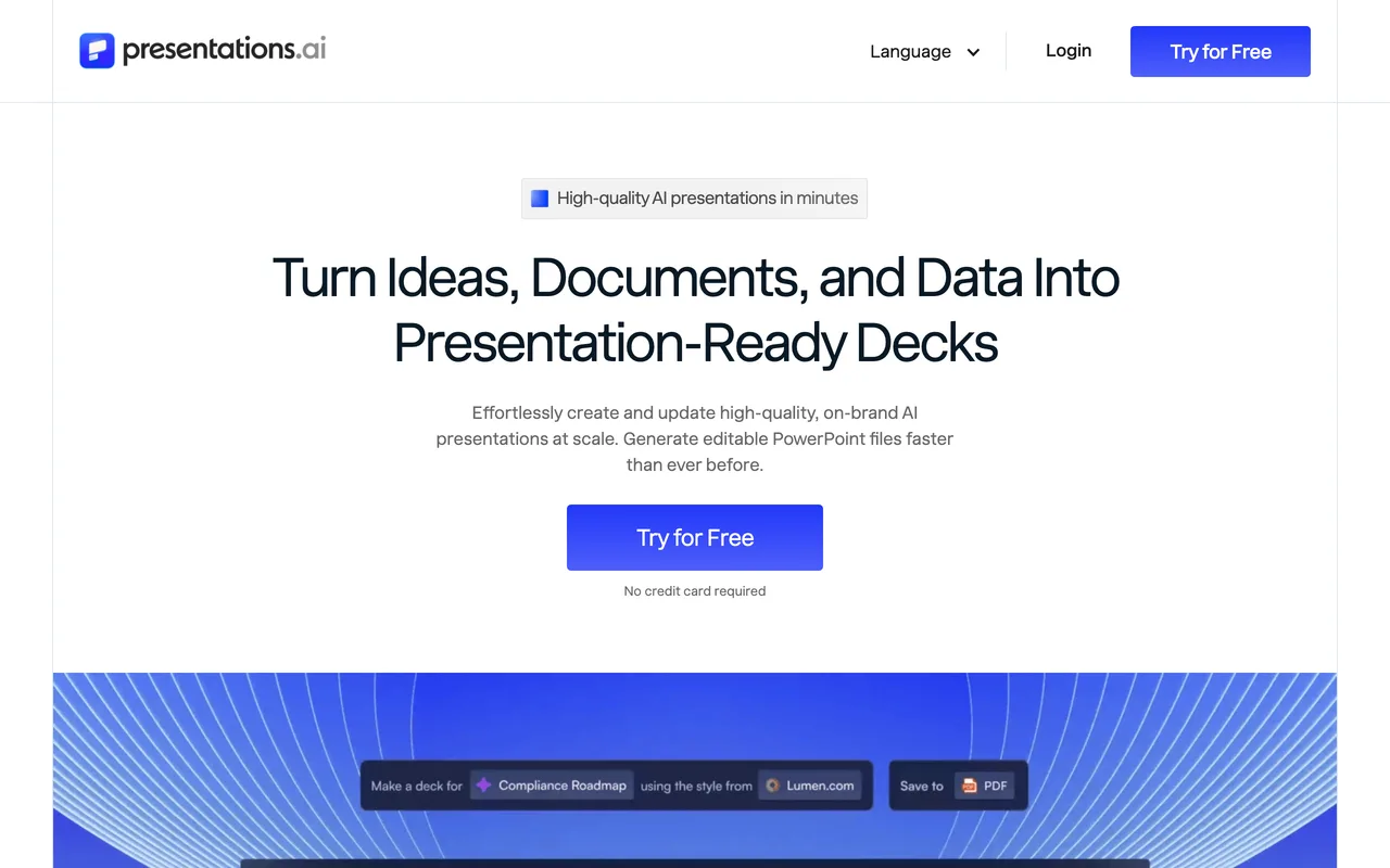 Presentations.AI screenshot