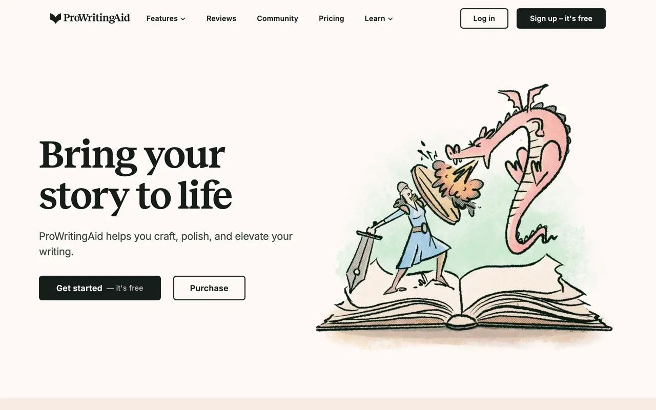 ProWritingAid screenshot
