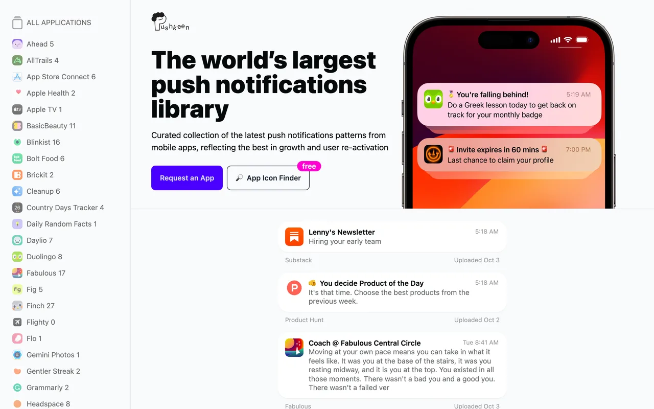 Pushkeen screenshot