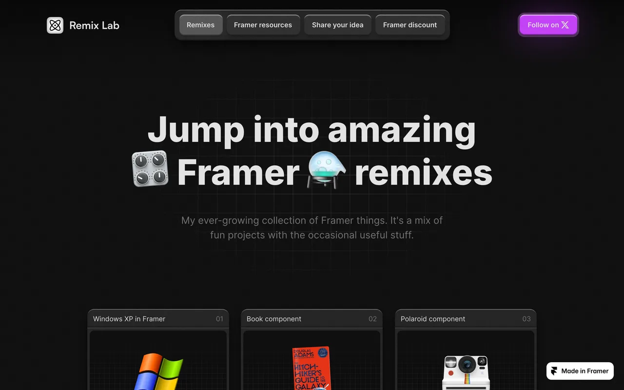 Remix Lab screenshot