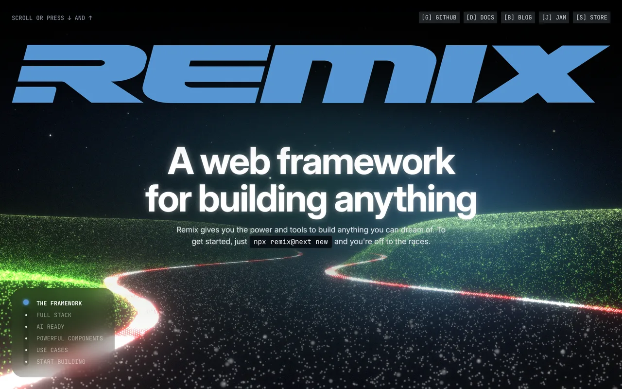Remix screenshot