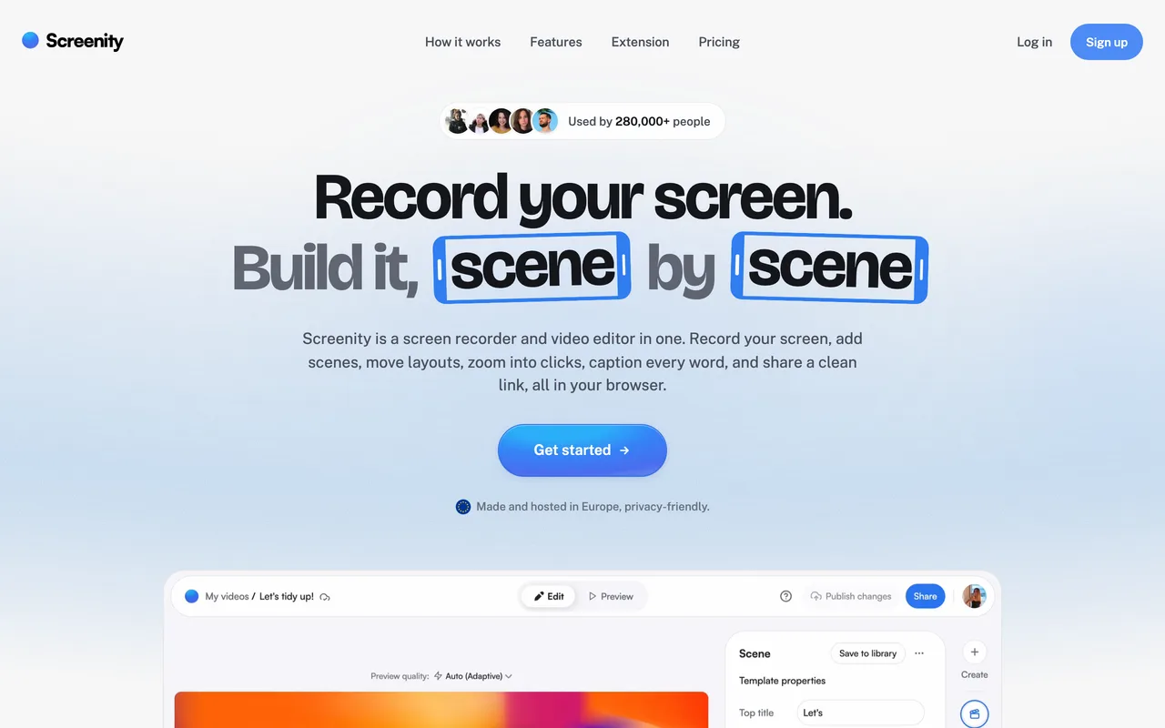 Screenity screenshot