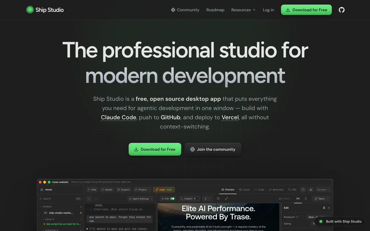 Ship Studio screenshot