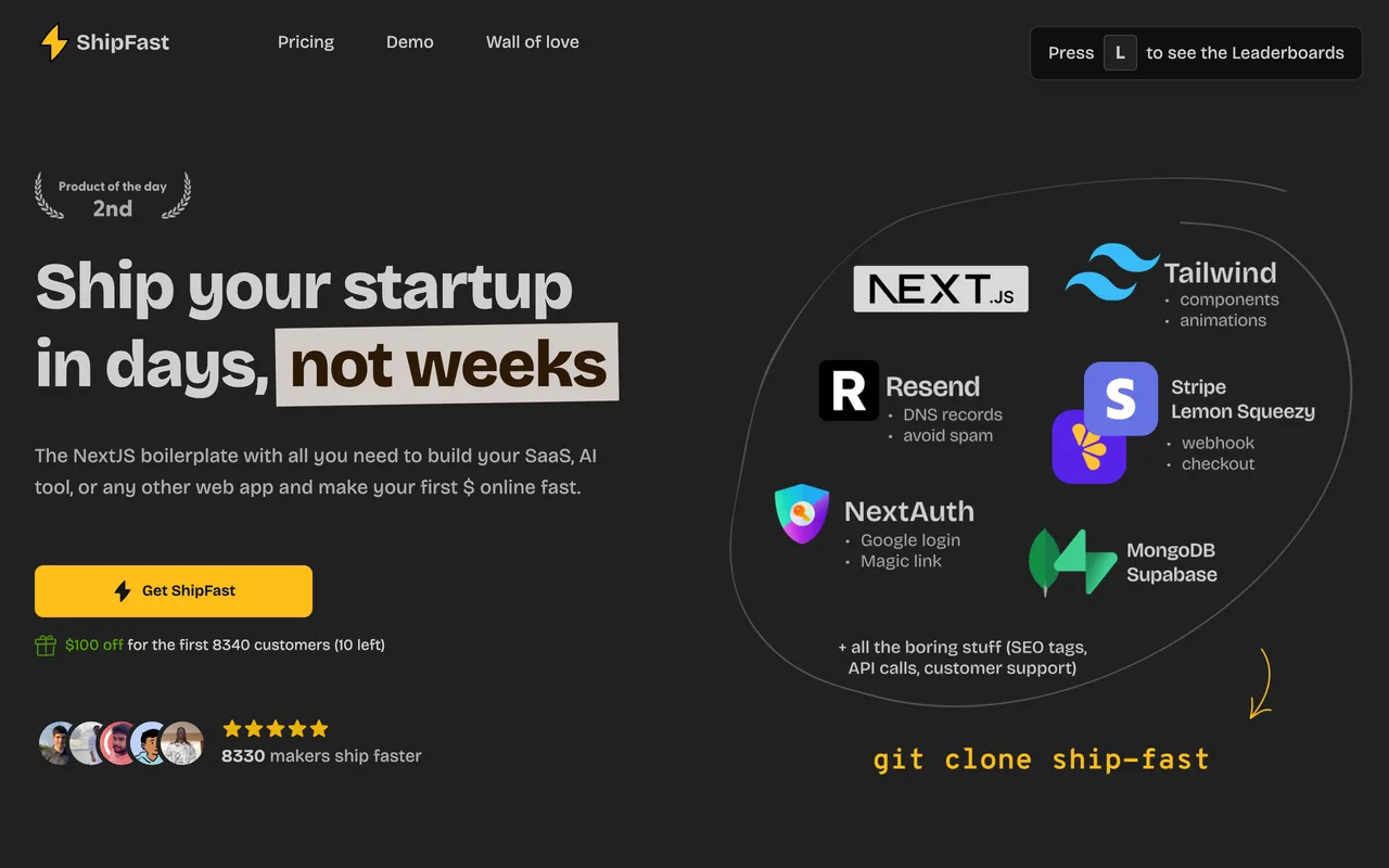 Shipfast screenshot