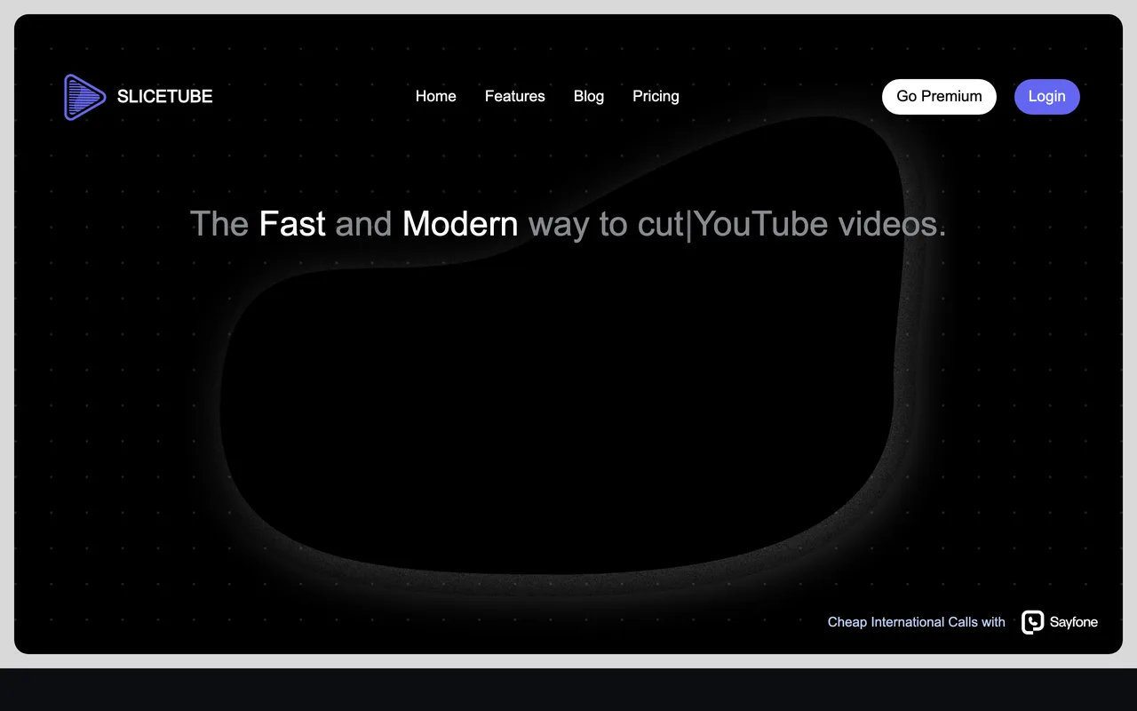 SliceTube screenshot