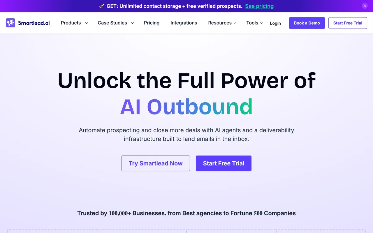 Smartlead screenshot