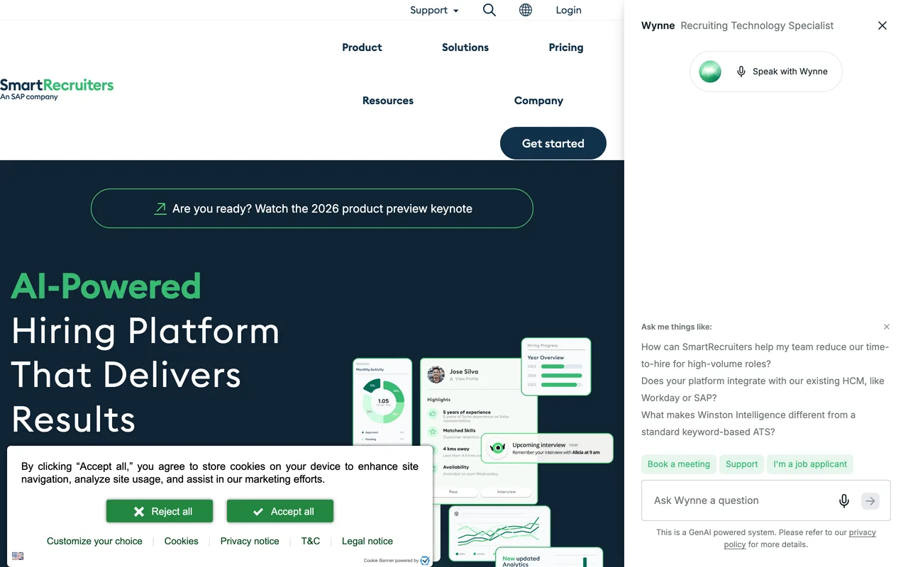 SmartRecruiters screenshot