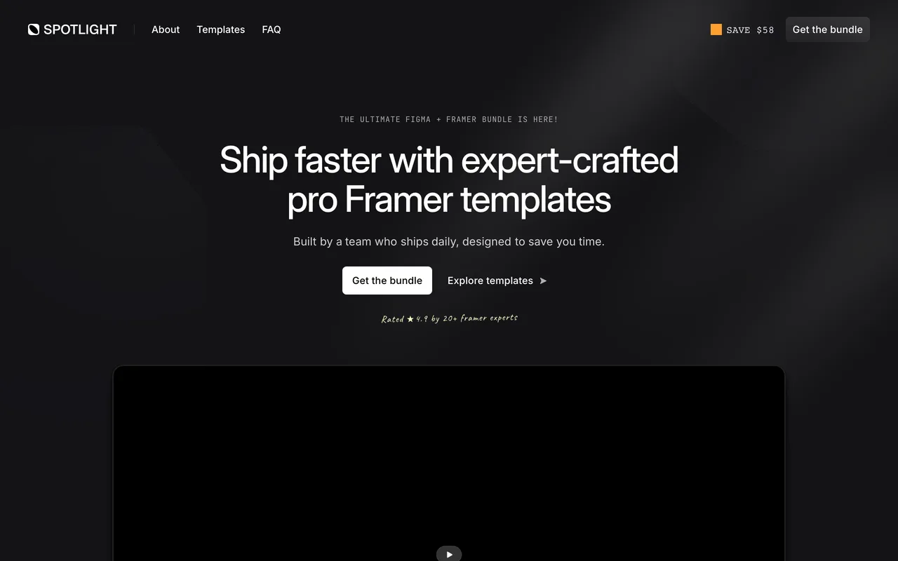Spotlight Design screenshot